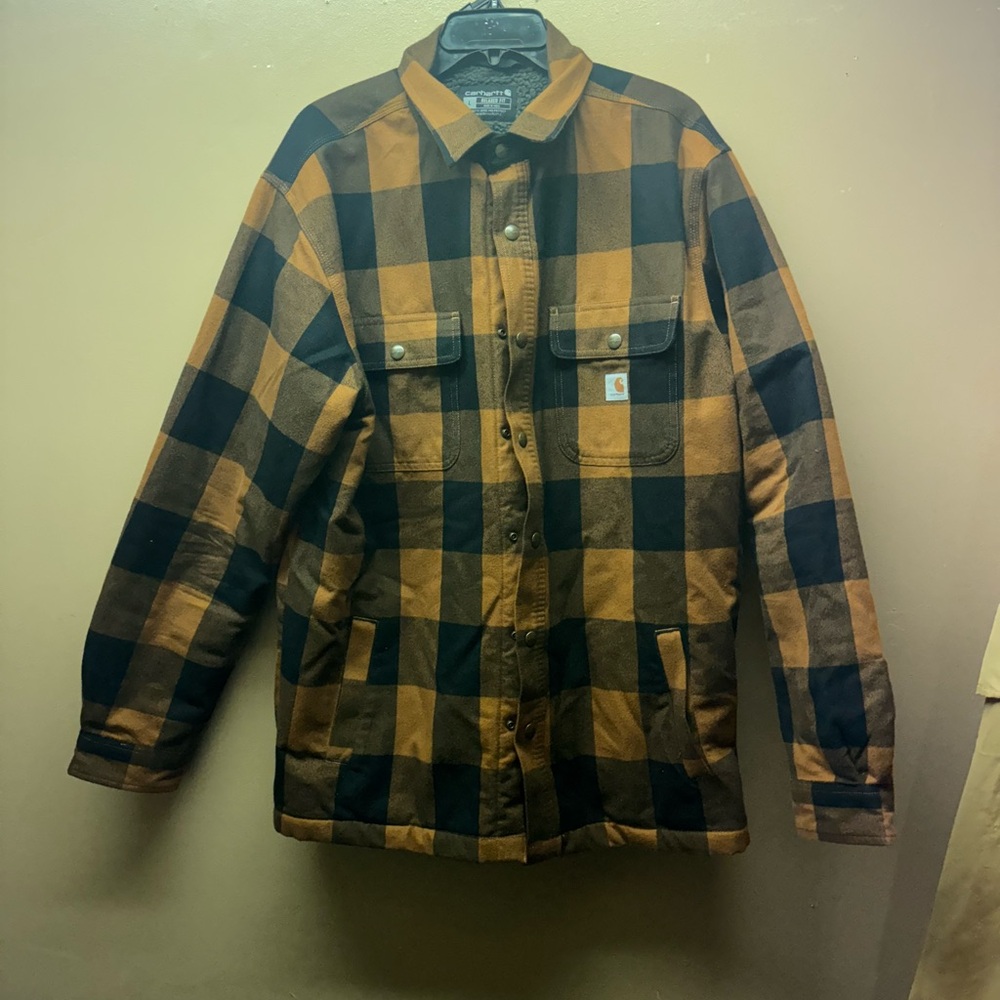 Carhartt Sherpa lined flannel